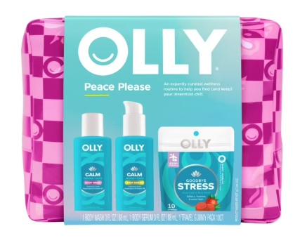 KIT OLLY EDICION ILIMITADA PEACE PLEASE BODY CARE 3CT