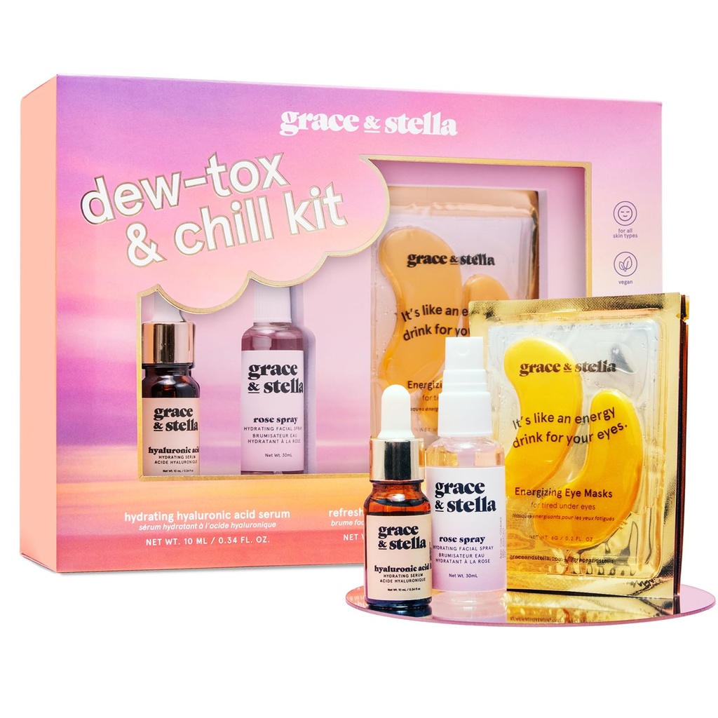 KIT DEW-TOX & CHILL CUIDADO DE LA PIEL GRACE & STELLA