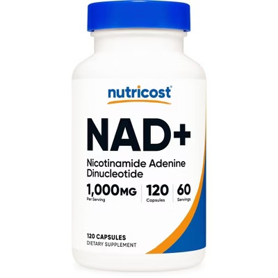 NAD+ 1000 MG NUTRICOST 120 CAP