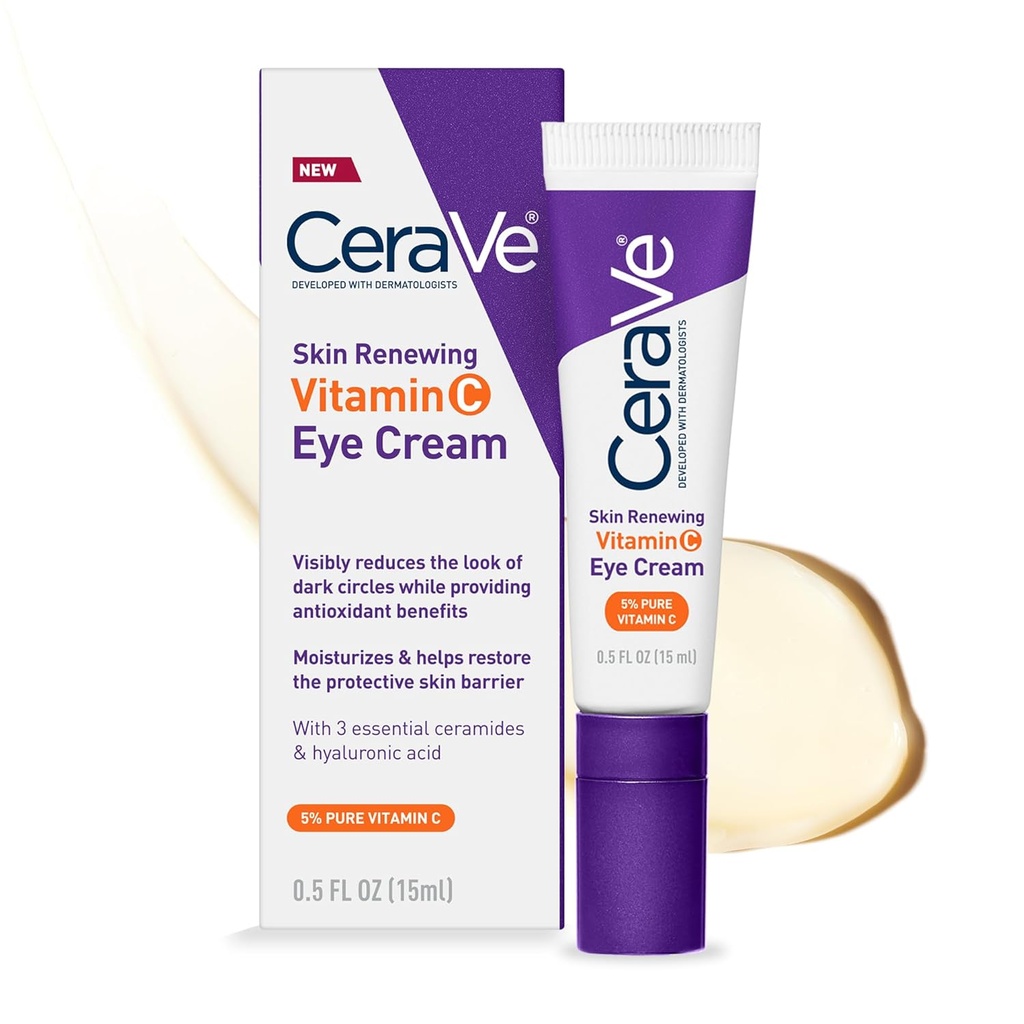 CERAVE SKYN RENEWING VITAMINC EN CREMA PARA OJOS 15 ML