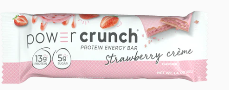 POWER CRUNCH BARRA ALTA EN PROTEINA SABOR STRAWBERRY CREME 140 G