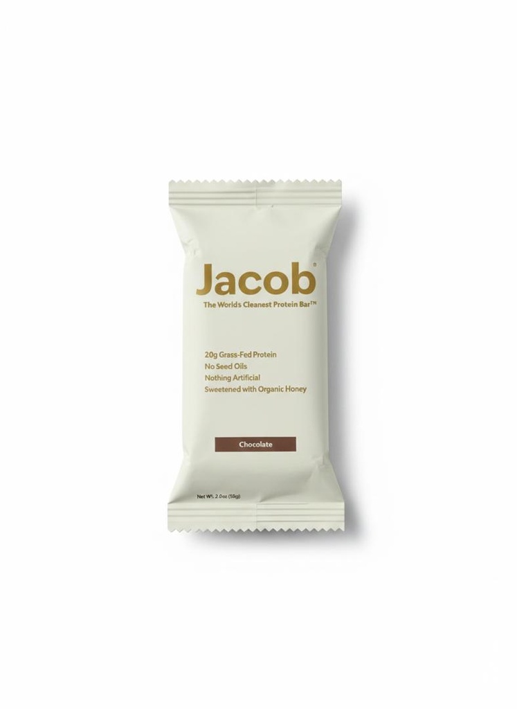 BARRA ALTA EN PROTEINA SABOR CHOCOLATE 58 G JACOB