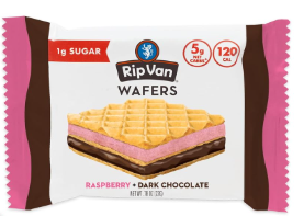 WAFERS RIP VAN RASBERRY + DARK CHOCOLATE 22 GR