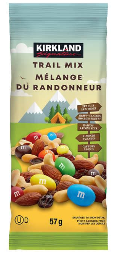 TRAIL MIX KIRKLAND 57 GR