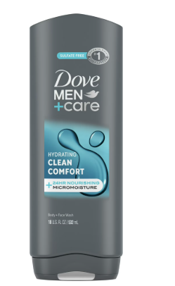 DOVE MEN CARE BODY WASH CLEAN COMFORT 532 ML