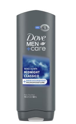 DOVE MEN CARE BODY WASH MIDNIGHT CLASSICO 532 ML