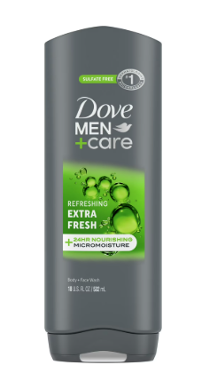 DOVE MEN CARE BODY WASH REFRESHING EXTRA FRESH 532 ML