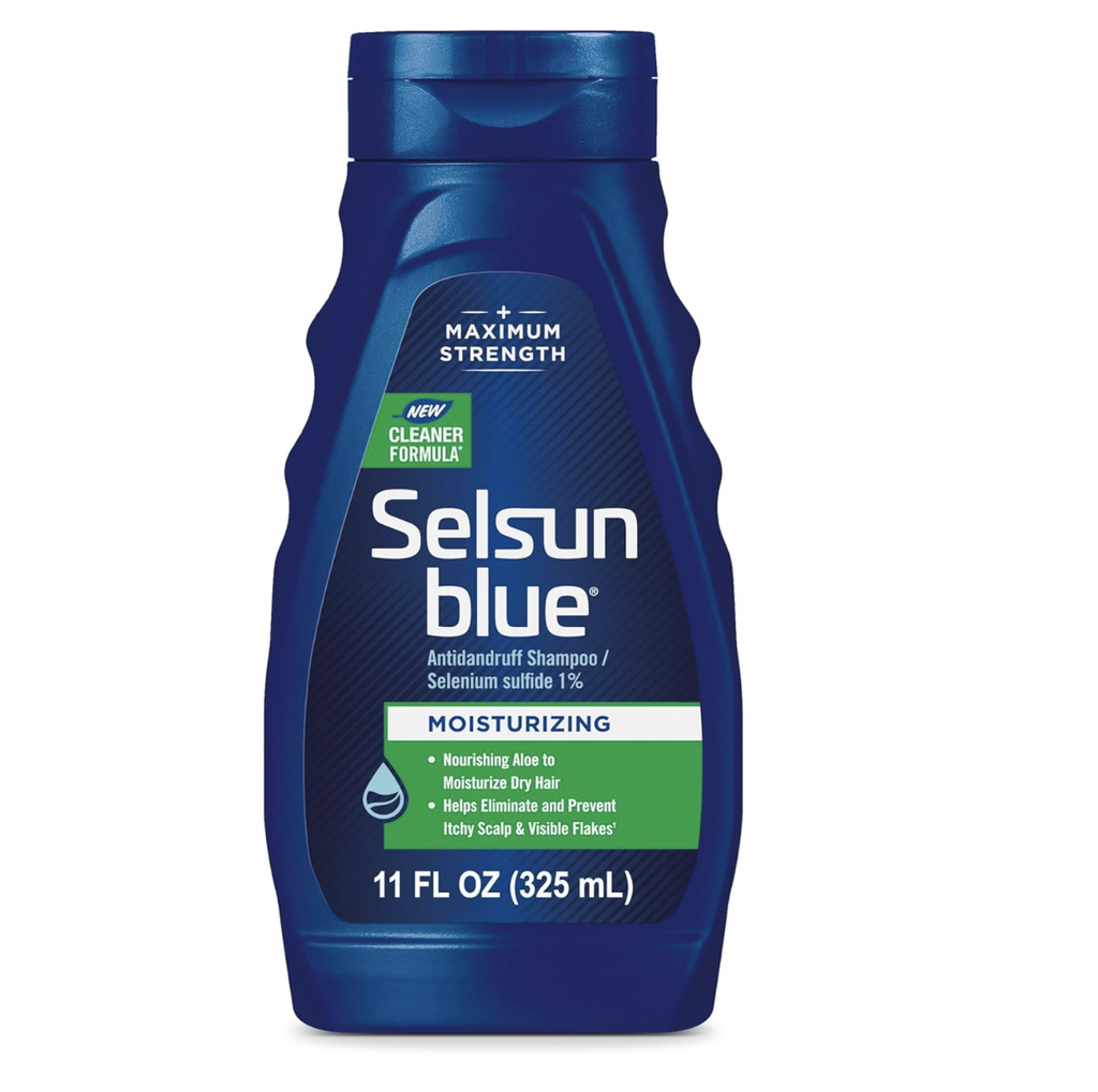 SELSUN BLUE  SHAMPOO MOISTURIZING ANTICASPA 325 ML