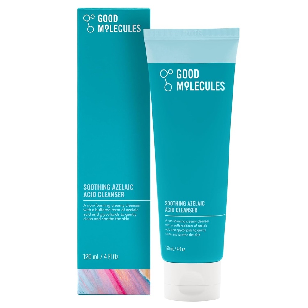 LIMPIADOR FACIAL CON ACIDO AZELAICO SIN FRAGANCIA 120 ML GOOD MOLECULES