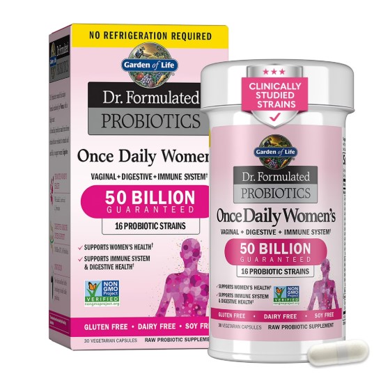 DR. FORMULATED PROBIOTICS ONCE DAILY WOMEN´S 50 BILLION X 30 CAPS GARDEN OF LIFE