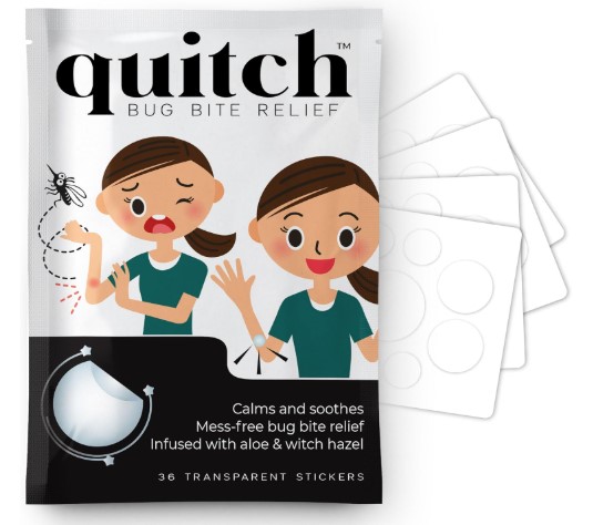 QUITCH BUG BITE RELIEF PATCH HYDROCOLLOID X 36 PATCHES