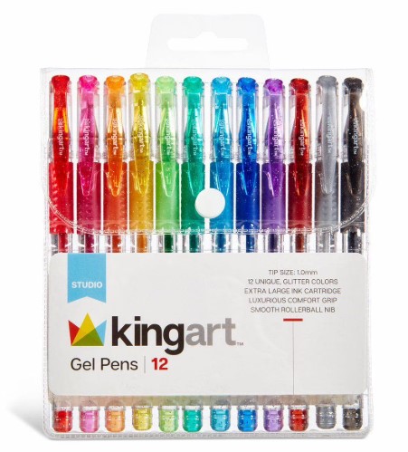 BOLIGRAFO KINGART GEL 12PCS