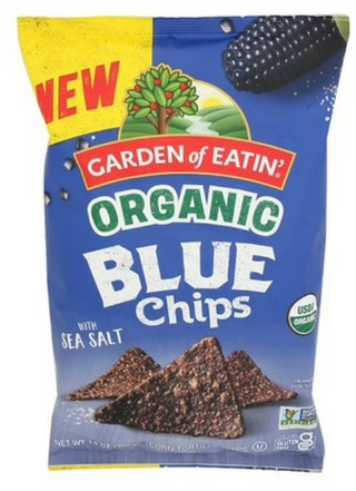 ORGANIC BLUE CHIPS SEA SALT 396 G GARDEN OF EATIN