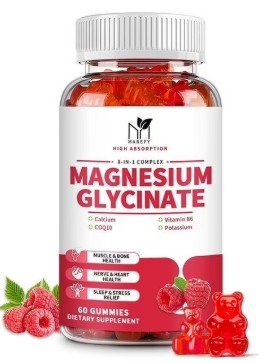 MAGNESIUM GLYCINATE 8 EN 1 COMPLEX 60 GUMMIES MABEFY