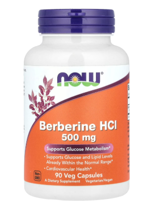 BERBERINE HCI 500 MG NOW 90 CAP
