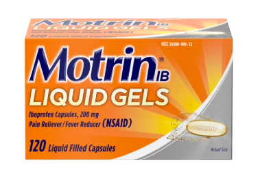 MOTRIN IB NSAID 200 MG 120 LIQUID CAP