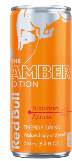 RED BULL THE AMBER EDITION STRAWBERRY APRICOT 355 ML