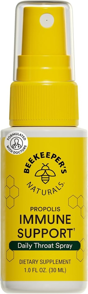 SPRAY DE PROPOLEO DE ABEJA PARA LA GARGANTA 30 ML BEEKEEPERS NATURALS