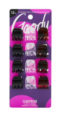 CLASIC CLAW CLIPS MINI GOODY 12 CT
