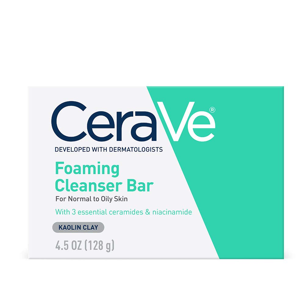 CERAVE FOAMING CLEANSER BAR 128G