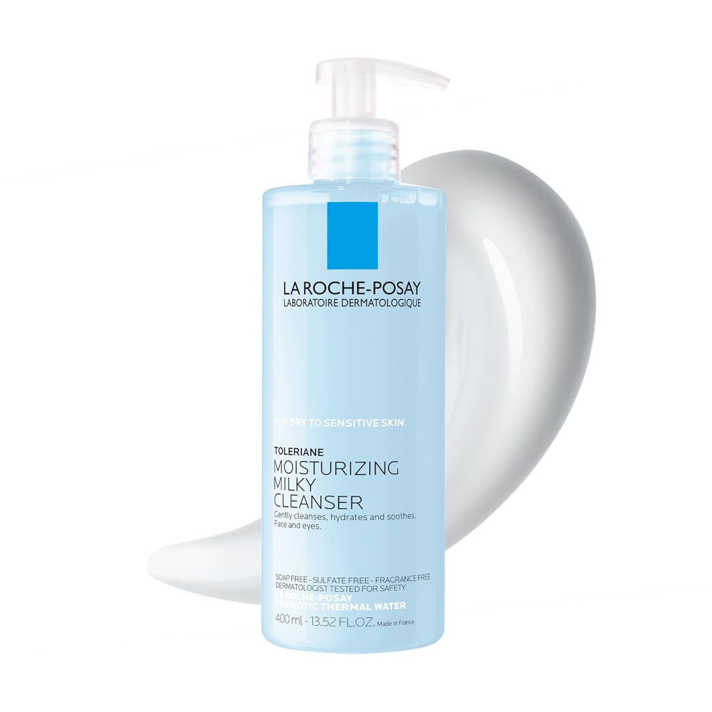 TOLERIANE MOISTURIZING MILK CLEANSER 400 ML LA ROCHE-POSAY