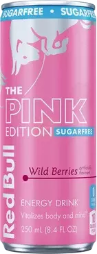 RED BULL THE THE PINK EDITION SUGARFREE WILD BERRIES 250 ML