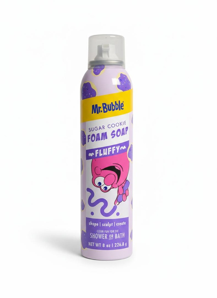 JABON DE ESPUMA Y COLORES BIRTHDAY CAKE FOAM SOAP MR.BUBBLE 8 OZ