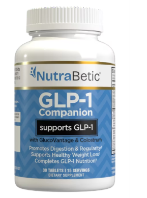 GLP-1 SUPPORTS CON GLOCOVANTAGE & COLOSTRUM 30 TAB NUTRABETIC