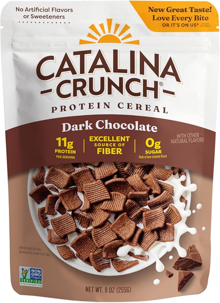 CEREAL PROTEIN DARK CHOCOLATE 255G CATALINA CRUNCH
