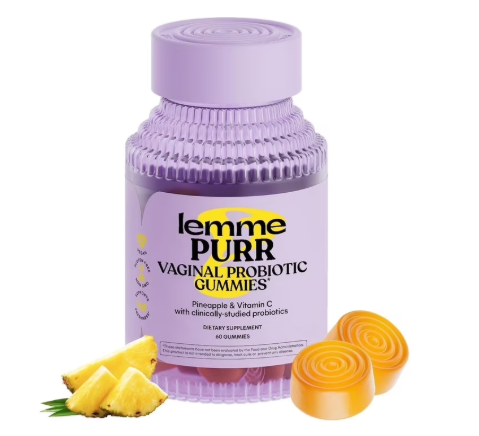 PROBIOTICO VAGINAL PINEAPPLE & VITAMIN C 60 GUMMIES LEMME PURR