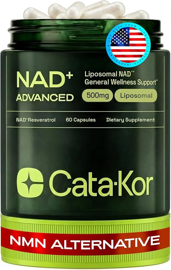 NAD+ AVANCED 500MG 60 CAP CATA KOR