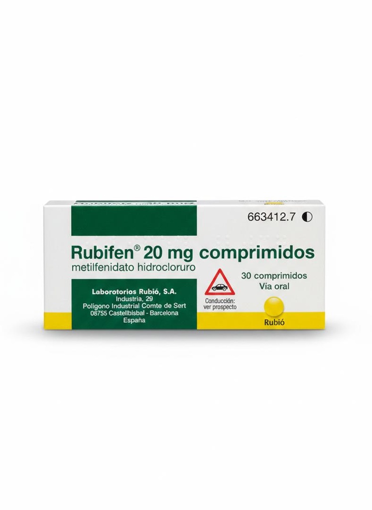 RUBIFEN 20MG 30 COMPRIMIDOS RUBIO