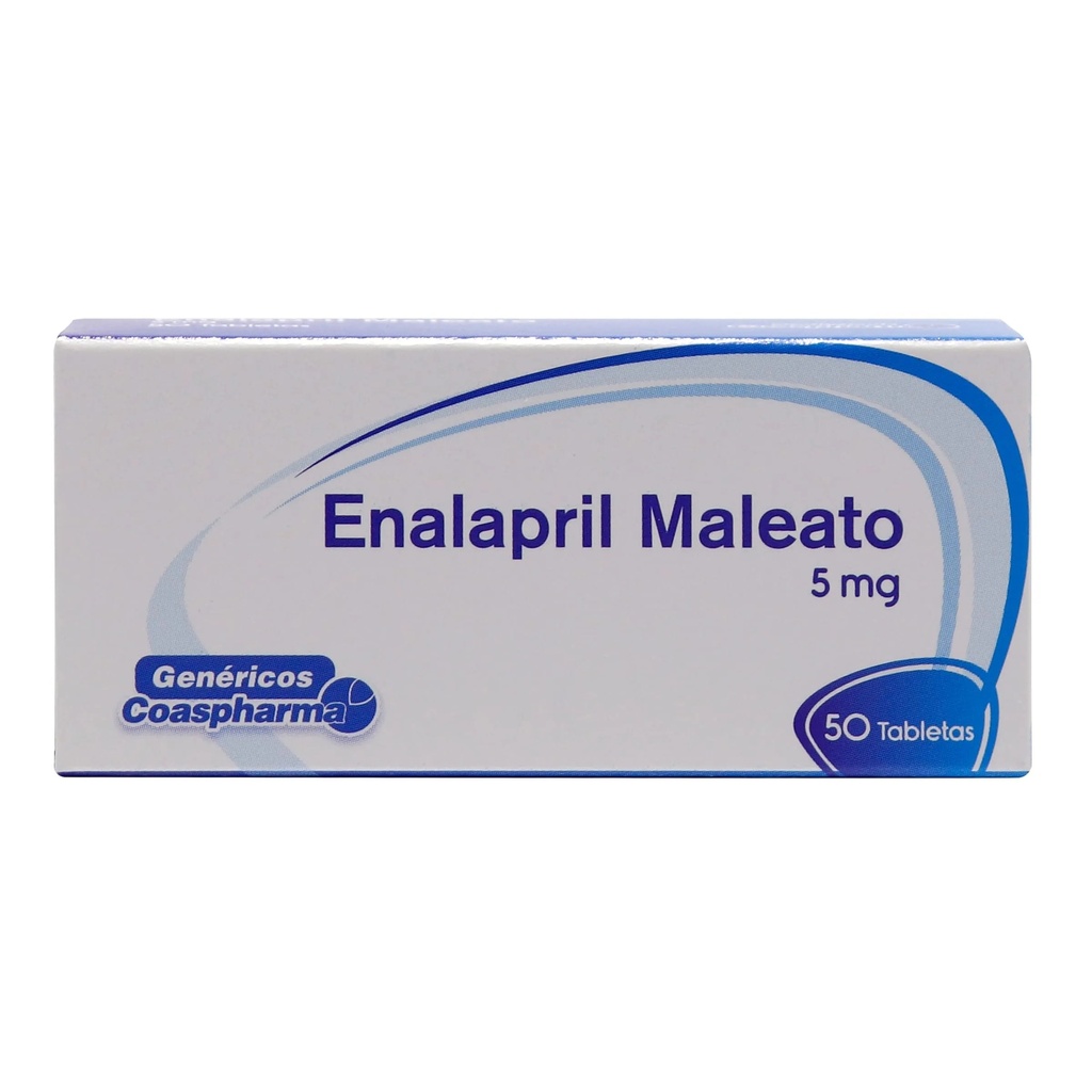 ENALAPRIL 5MG 50TAB GENERICOS COASPHARMA OFERTA