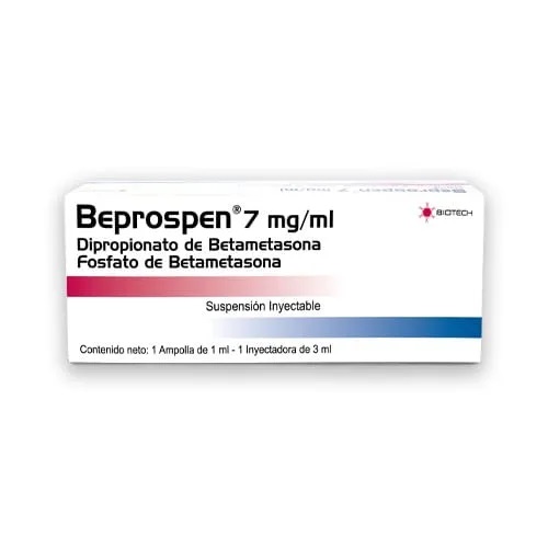 BEPROSPEN 7MG/ML X 1 AMPOLLA 3ML BIOTECH OFERTA