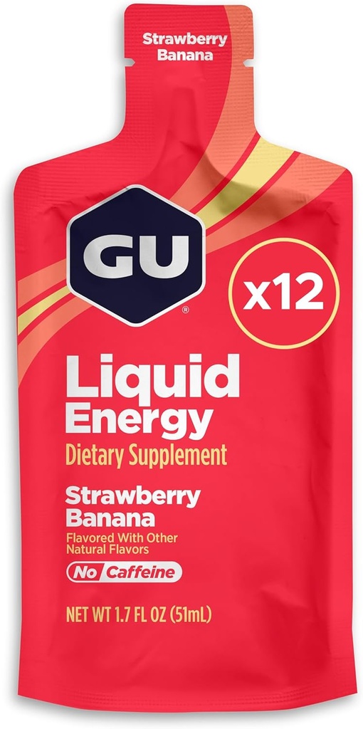 GEL ENERGETICO LIQUIDO CON CARBOHIDRATOS COMPLEJOS FRESA PLANATO GU 51 ML