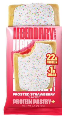 LEGENDARY FOODS STRAWBERRY PROTEIN PASTRY 22G PROTEIN 67 G