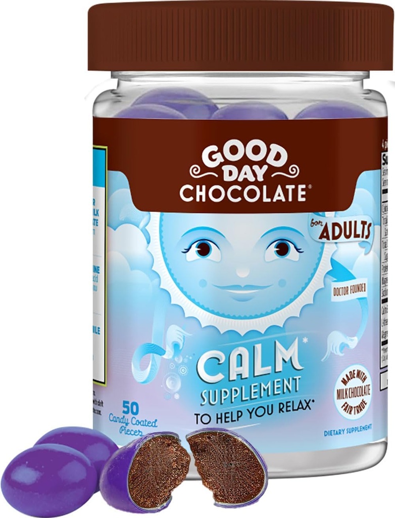 GOOD DAY CHOCOLATE CALM FOR ADULTS 50 PIECES