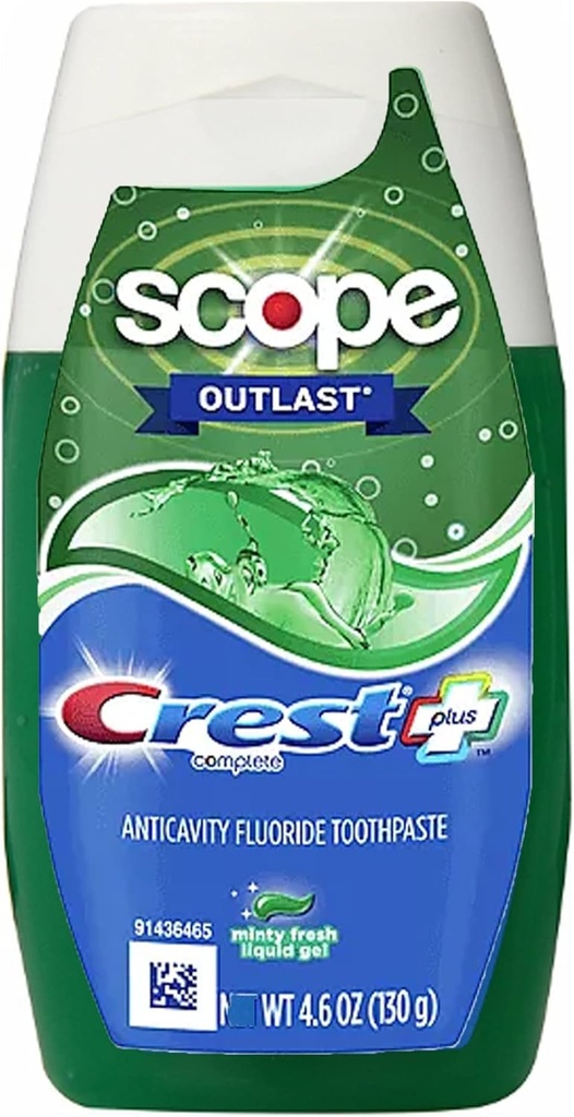 CREST COMPLETE PLUS SCOPE OUTLAST 130G