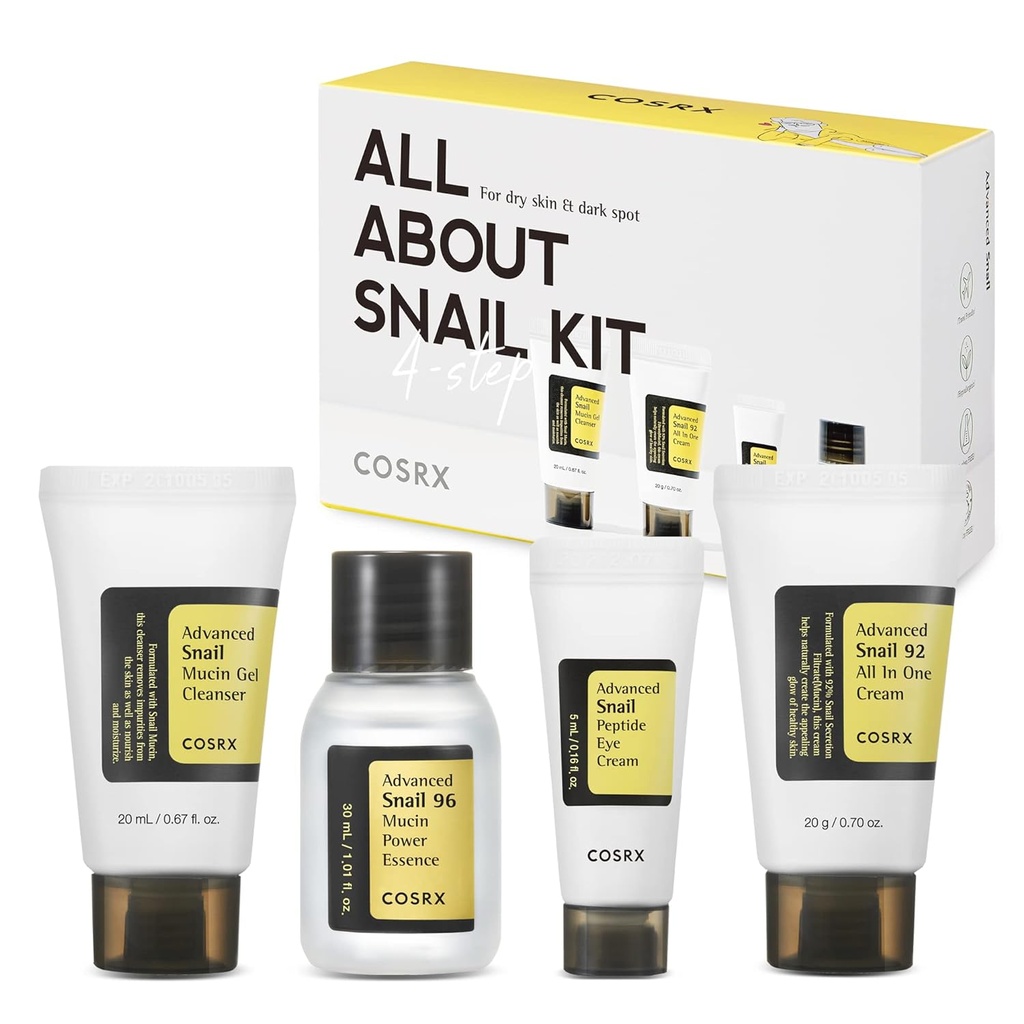 KIT ALL ABOUT SNAIL 4-STEP COSRX