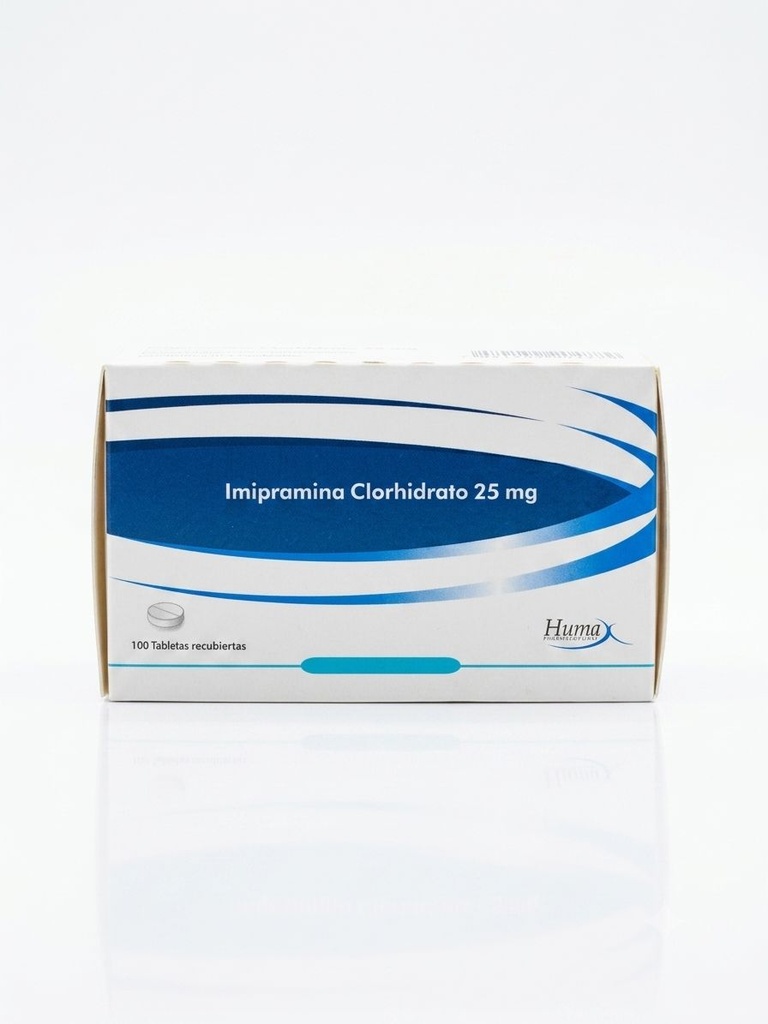 IMIPRAMINA CLORHIDRATO 25MG X 100 TAB. HUMA