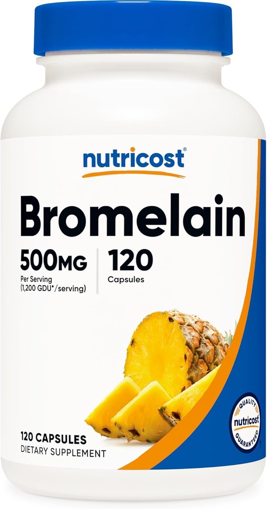 BROMELAIN 500 MG 120 CAP NUTRICOST