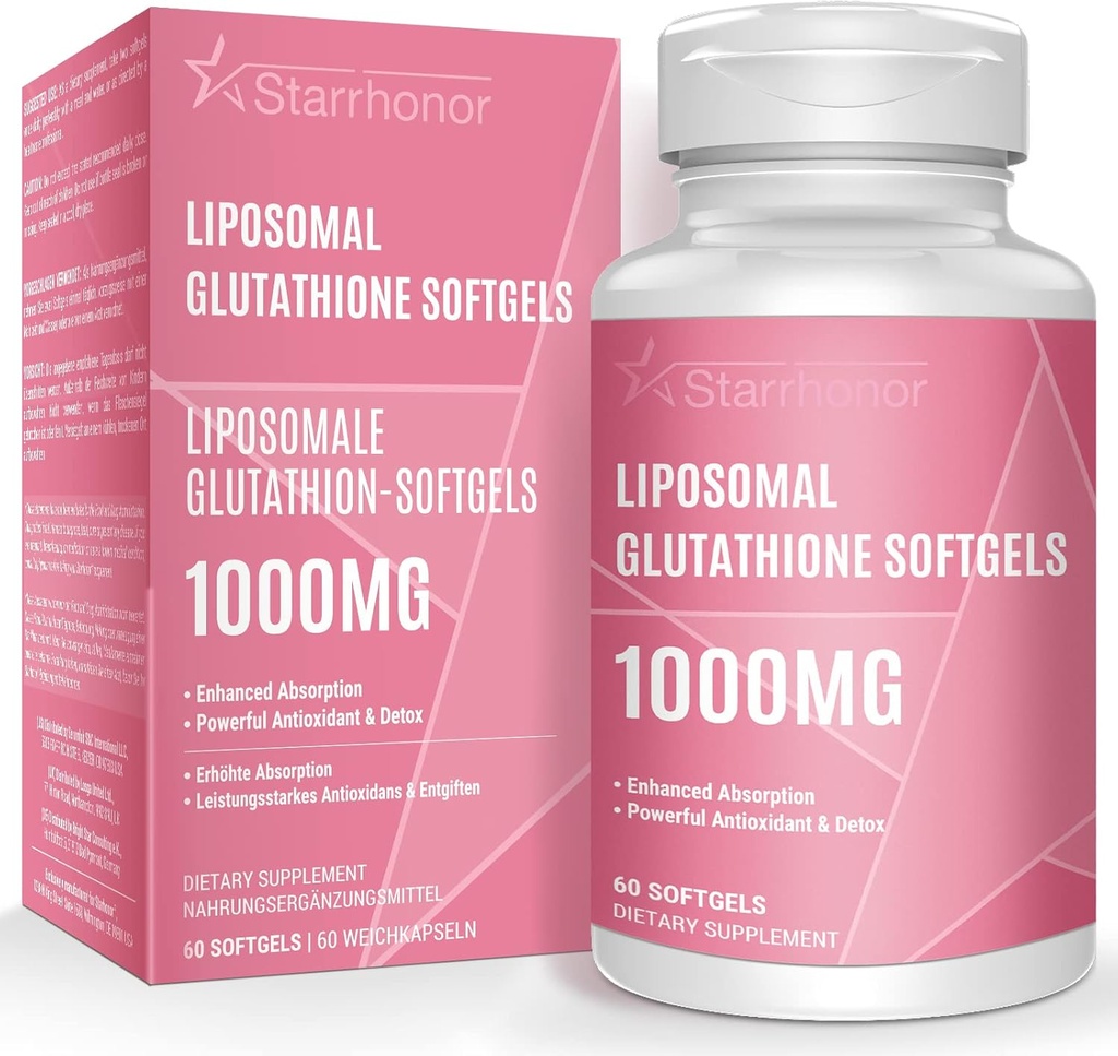 LIPOSOMAL GLUTATHIONE-SOFTGES 1000MG 60 CAP STAREHONORR