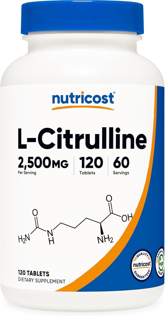 L-CITRULLINE 2,500 MG 120CAP NUTRICOST
