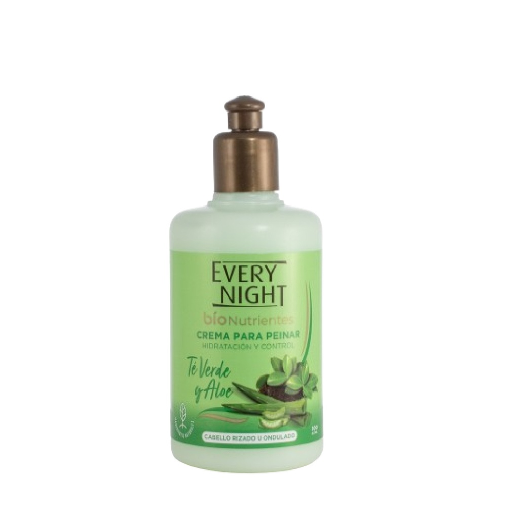 HIDRATACION Y CONTROL TE VERDE CABELLO RIZADO 300 ML EVERY NIGHT