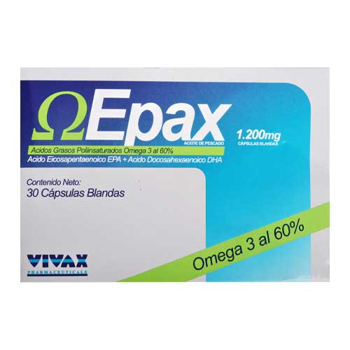 EPAX 1200MG  X 30 CAPS VIVAX
