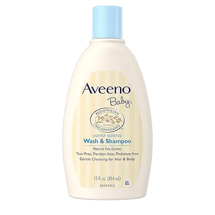 AVEENO BABY WASH & SHAMPOO 354ML