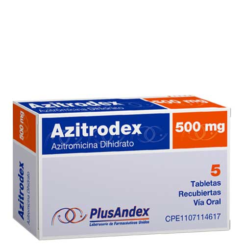 AZITRODEX 500MG X 5TAB PLUSANDEX