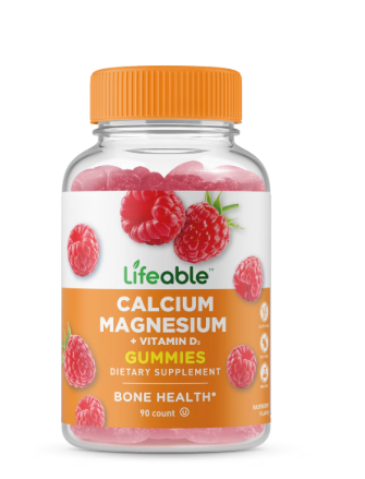 CALCIUM, MAGNESIUM + VITAMINA D3 LIFEABLE 90 GUMMIES OFERTA