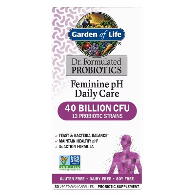 DR. FORMULATED PROBIOTICS ONCE DAILY ULTRA 40 BILLION X 30 CAPS GARDEN OR LIFE OFERTA