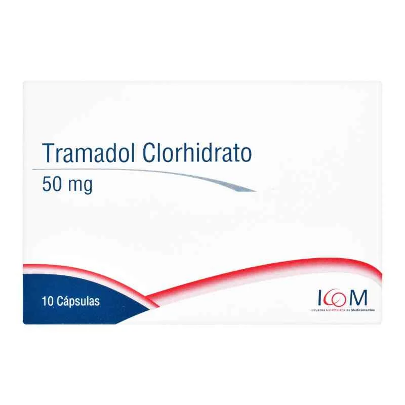 TRAMADOL 50 MG 10 CAP ICOM